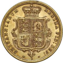 Half Sovereign 1886 S   "Coat of arms"