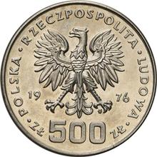 500 Zlotych 1976 MW   "200th Anniversary of the Death of Tadeusz Kosciuszko" (Pattern)