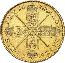 Five guineas 1678    "First laureated bust"