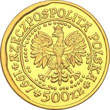 500 Zlotych 1997 MW  NR "White-tailed eagle"