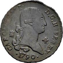 4 Maravedís 1790   