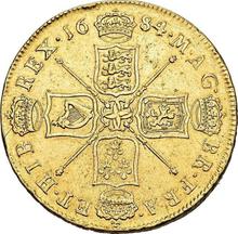 Five guineas 1684    "Second laureate bust"