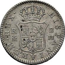2 Reales 1782 M PJ 