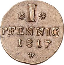 1 Pfennig 1817  W 