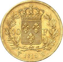 40 Francs 1819 W  