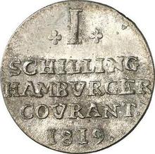 Shilling 1819  H.S.K. 