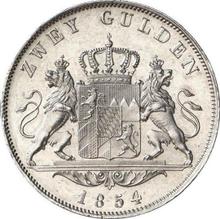 2 Gulden 1854   