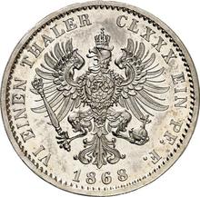 1/6 Thaler 1868 A  