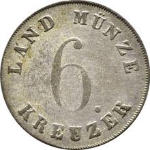 6 Kreuzer 1832   