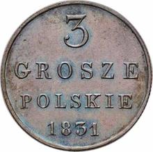 3 Grosze 1831  KG 