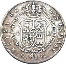 4 Reales 1842 M CL 