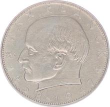 2 марки 1964 D   "Планк"