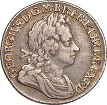 Shilling 1722    "First draped bust"