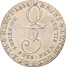2/3 Thaler 1814 C  