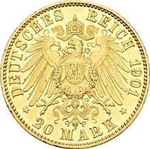 20 Mark 1901 A   "Prussia"