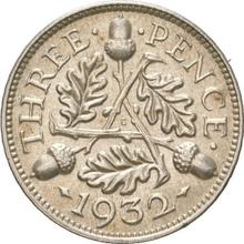 3 Pence 1932   