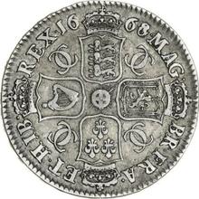 Halfcrown 1668    "Third laureate bust"