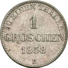 Groschen 1858 B  