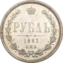 Rouble 1883 СПБ ДС 