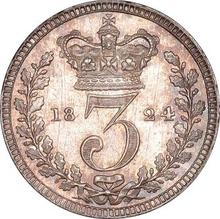 3 Pence 1824    "Maundy"