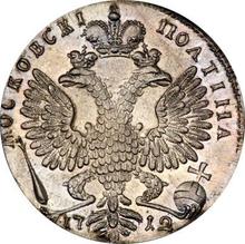 Poltina 1712    "Portrait by S. Gouin"