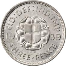 3 Pence 1939   HP