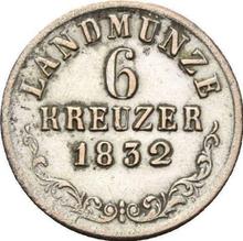6 krajcarów 1832  L 