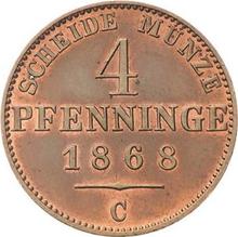 4 Pfennige 1868 C  
