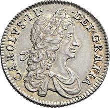 Shilling 1663    "First laureated bust"