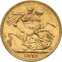 Sovereign 1873 S  WW "St. George"