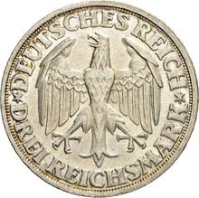 3 Reichsmark 1928 D   "Dinkelsbühl"