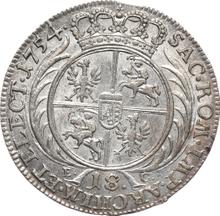 Ort (18 Groszy) 1754  EC  "Crown"