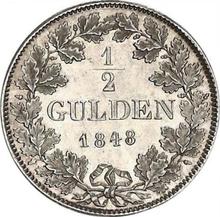 1/2 Gulden 1848  D 