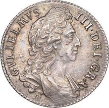 Shilling 1696 N   "First laureated bust"