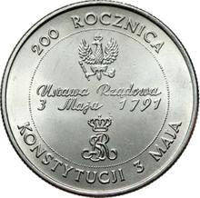 10000 Zlotych 1991 MW   "Verfassung"