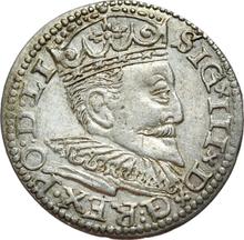 3 Groszy (Trojak) 1595    "Riga"