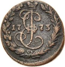 Denga (1/2 Kopek) 1773 ЕМ  