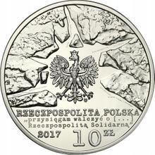 10 Zlotych 2017 MW   "The 10th Anniversary of forming the Solidarity Trade Union"