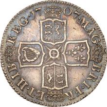 1 Schilling 1707    "Dritter Porträttyp"