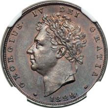 Farthing 1828   