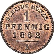1 Pfennig 1862 A  