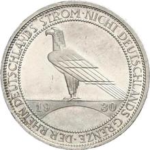 3 Reichsmark 1930 G   "Rhineland Liberation"
