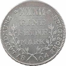 1/2 Thaler 1804  R 