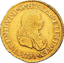 2 Escudos 1758 PN J 