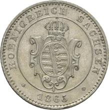 2 Neu Groschen 1865  B 