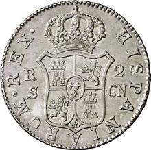 2 Reales 1798 S CN 