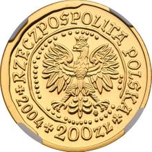 200 Zlotych 2004 MW  NR "White-tailed eagle"