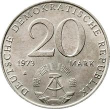 20 Mark 1973 A   "Otto Grotewohl"