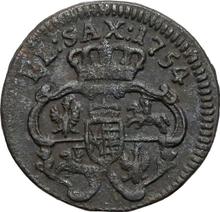 Schilling (Szelag) 1754    "Crown"