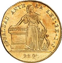 2 Escudos 1843 So IJ 